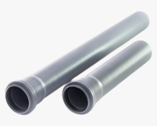 31711 Խողովակ VK PP 75x1.9x1000, մոխրագույ - ի նկար
